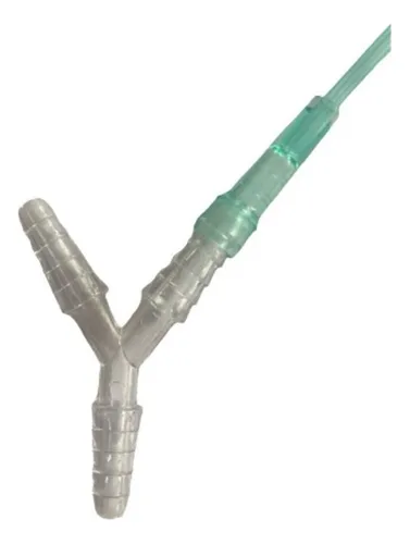 CONECTORES DE DOS VIAS EN (Y). DE PLASTICO, DESECHABLE. PIEZA.