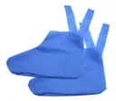 BOTAS. BOTA QUIRURGICA DE TELA NO TEJIDA 100% DE POLIPROPILENO,  TIPO SMS, DE 35 G/M2 MINIMO, IMPERMEABLE A LA PENETRACION DE  LIQUIDOS Y FLUIDOS, ANTIESTATICA, CON DOS CINTAS DE SUJECION.  DESECHABLE. PAR