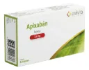 APIXABAN. TABLETA. CADA TABLETA CONTIENE: APIXABAN 2.5 MG. ENVASE CON 20 TABLETAS.